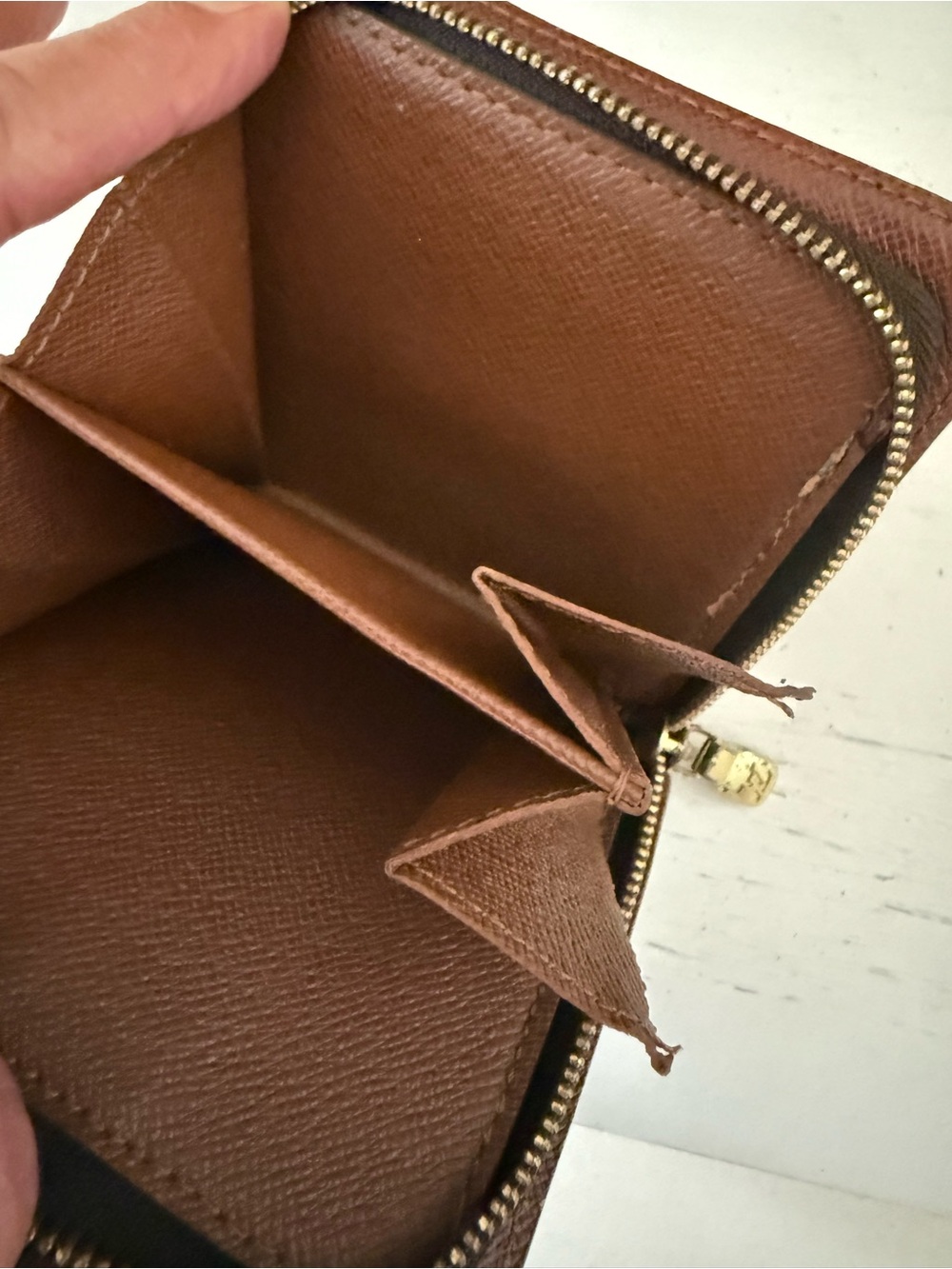 Louis Vuitton Monogram compact zip wallet Vintage - Picture 8 of 15